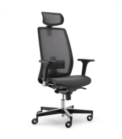 Sedia Da Ufficio Stratos Max Girevole E Regolabile - Made In Italy