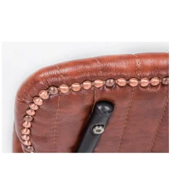 Sedia Debbie Arancio Scuro Vintage