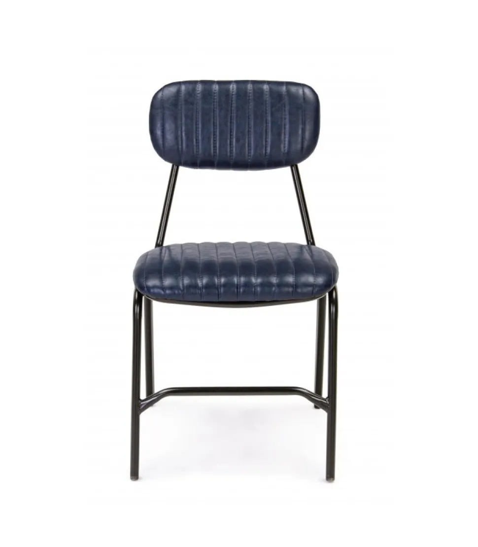 Sedia Debbie Blu Vintage
