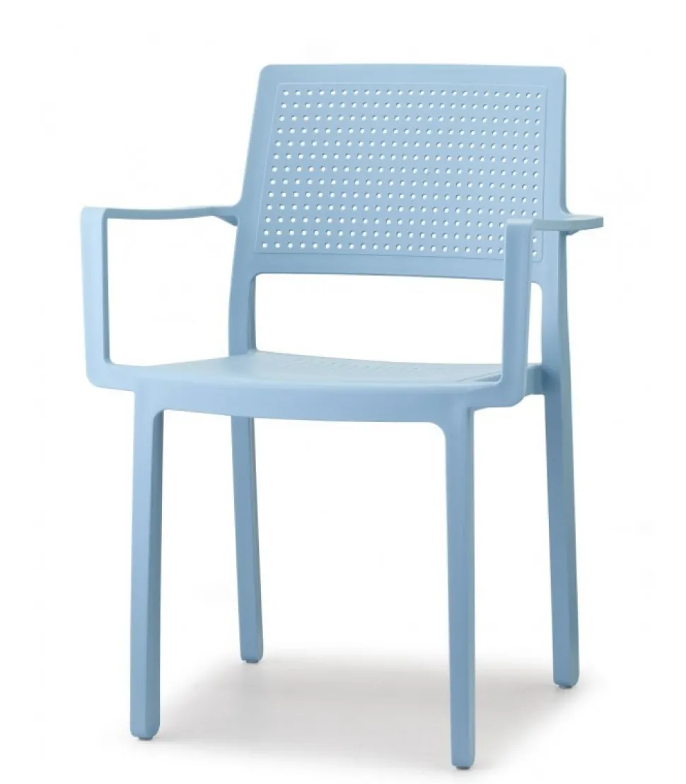 Sedia Emi Di Scab, Realizzata In Tecnopolimero Per Outdoor, Certificata Da Catas.