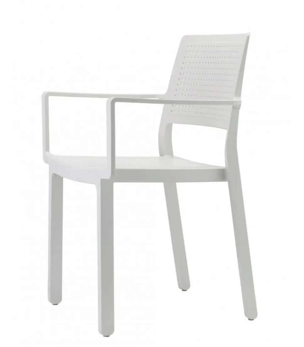 Sedia Emi Di Scab, Realizzata In Tecnopolimero Per Outdoor, Certificata Da Catas.