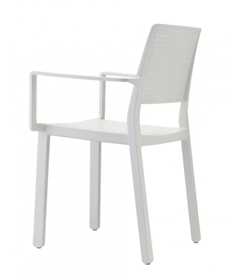 Sedia Emi Di Scab, Realizzata In Tecnopolimero Per Outdoor, Certificata Da Catas.