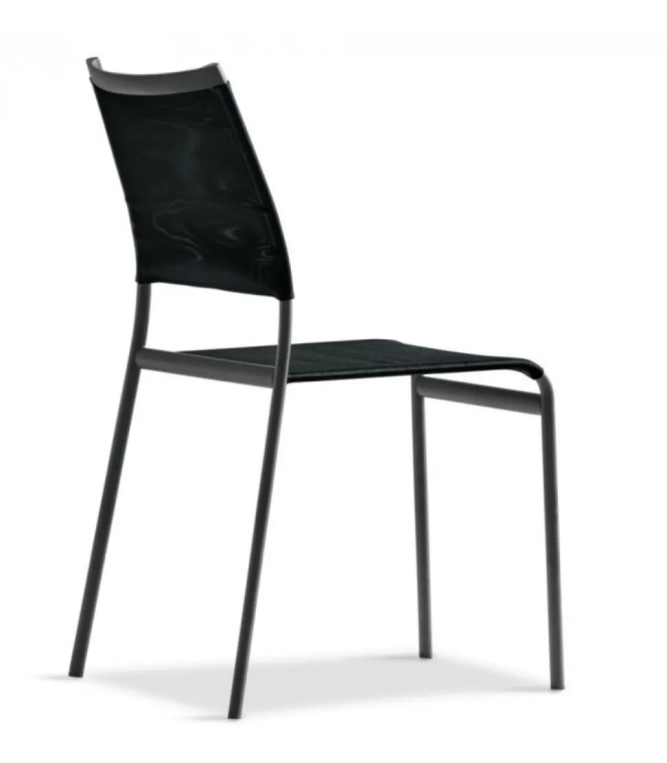 Sedia Eva Giovane Design Seduta In Plastitex Colorato