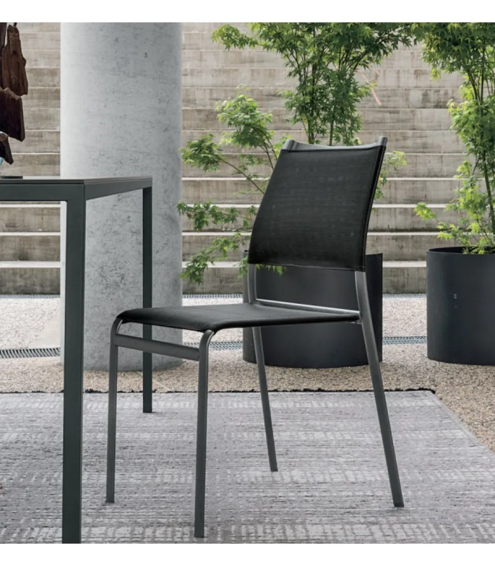 Sedia Eva Giovane Design Seduta In Plastitex Colorato