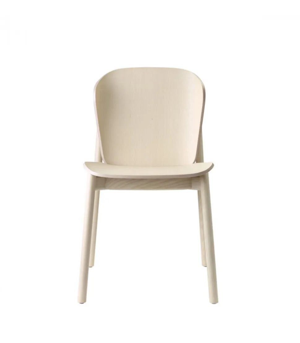 Sedia Finn Interamente Realizzata In Legno Di Faggio O Frassino In Italia Da Scab.