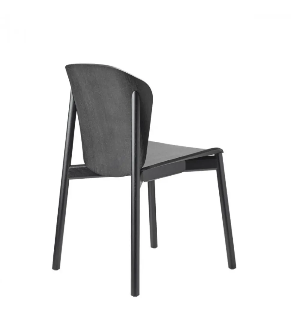 Sedia Finn Interamente Realizzata In Legno Di Faggio O Frassino In Italia Da Scab.