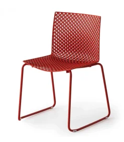 Sedia Fuller St Con Struttura A Slitta.