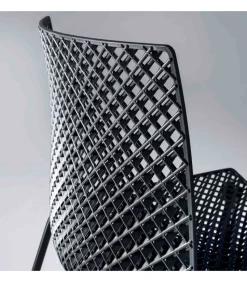 Sedia Fuller St Con Struttura A Slitta.