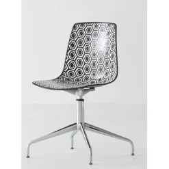 Sedia Girevole Alhambra L Con Basamento 4 Razze