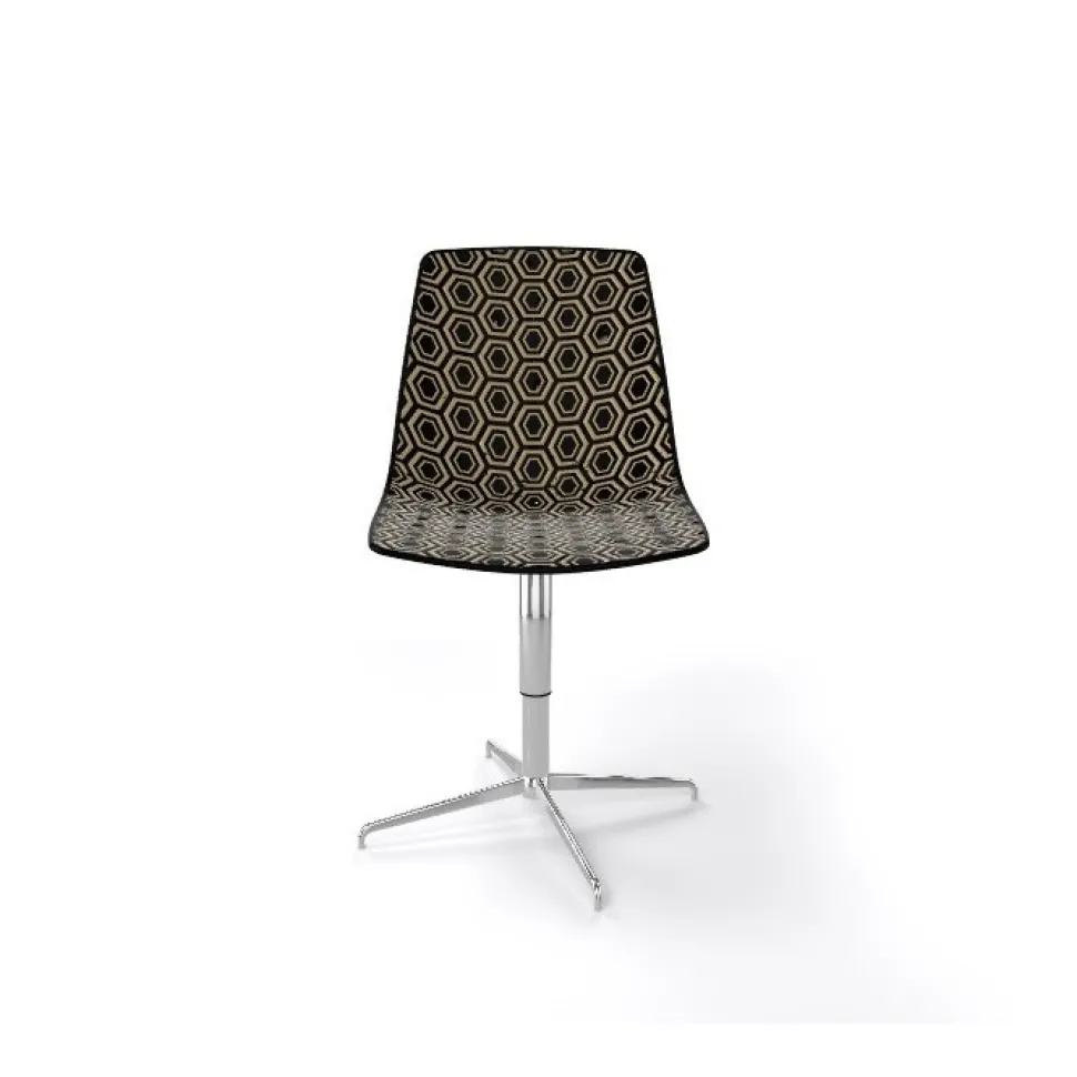 Sedia Girevole Alhambra L Con Basamento 4 Razze