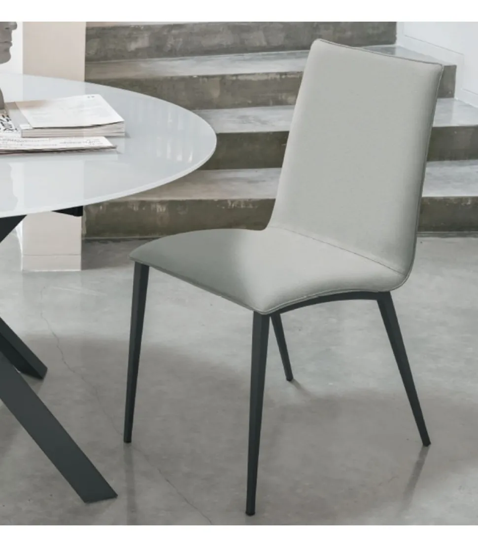 Sedia Home, Con Seduta Imbottita.