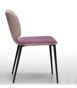 Sedia Imbottita Disponibile Con Gambe In Legno E Metallo Laccati Vari Colori