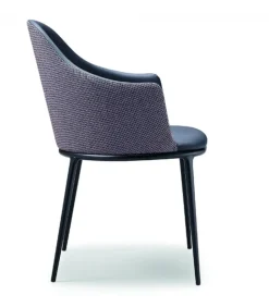 Sedia Imbottita Disponibile Anche Con Schienale In Legno