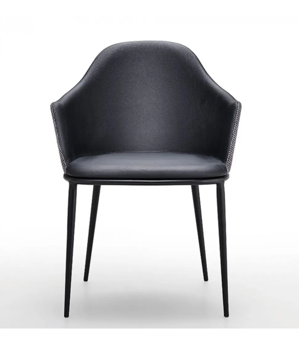 Sedia Imbottita Disponibile Anche Con Schienale In Legno