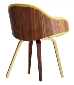 Sedia Imbottita Disponibile Anche Con Schienale In Legno