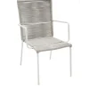 Sedia Impilabile Per Esterni In Ferro