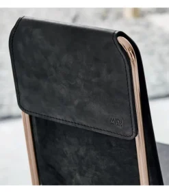 Sedia In Cuoio Pregiato