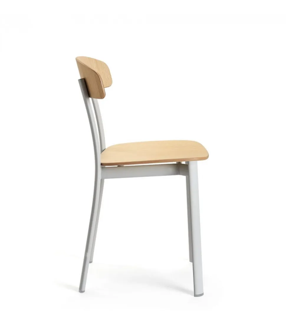 Sedia In Metallo Colorato