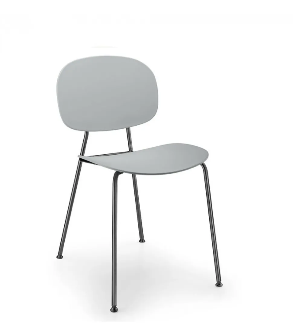 Sedia In Polipropilene Colorato