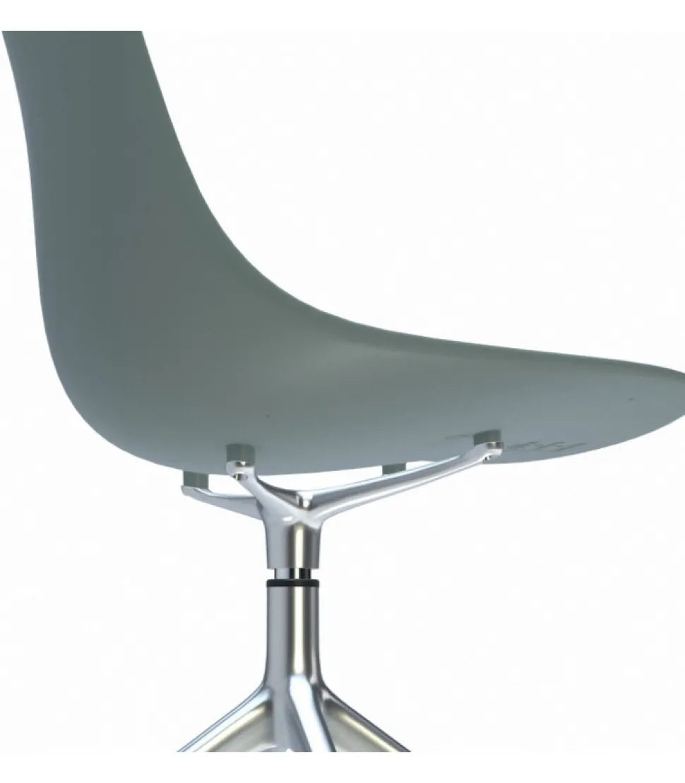 Sedia In Polipropilene Monoscocca Colorata