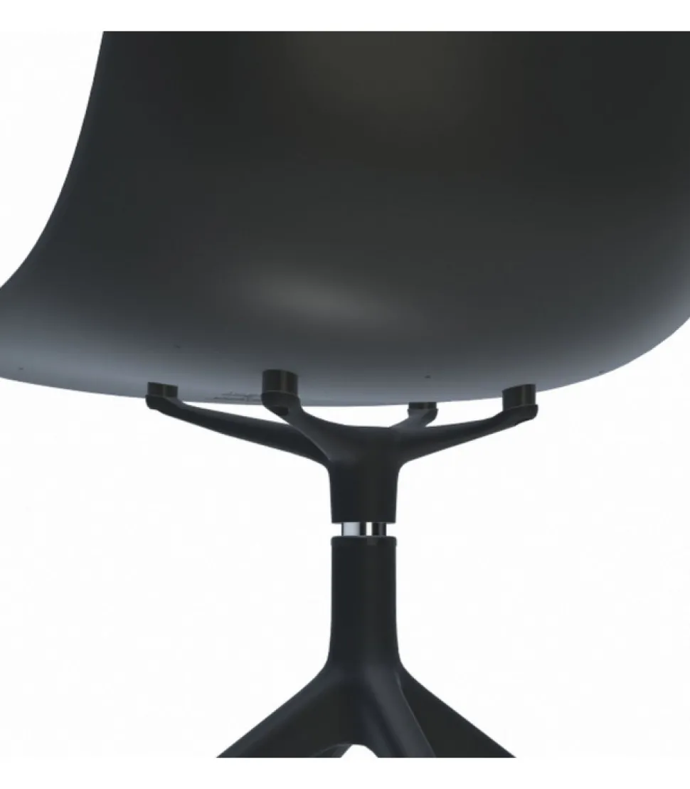 Sedia In Polipropilene Monoscocca Colorata