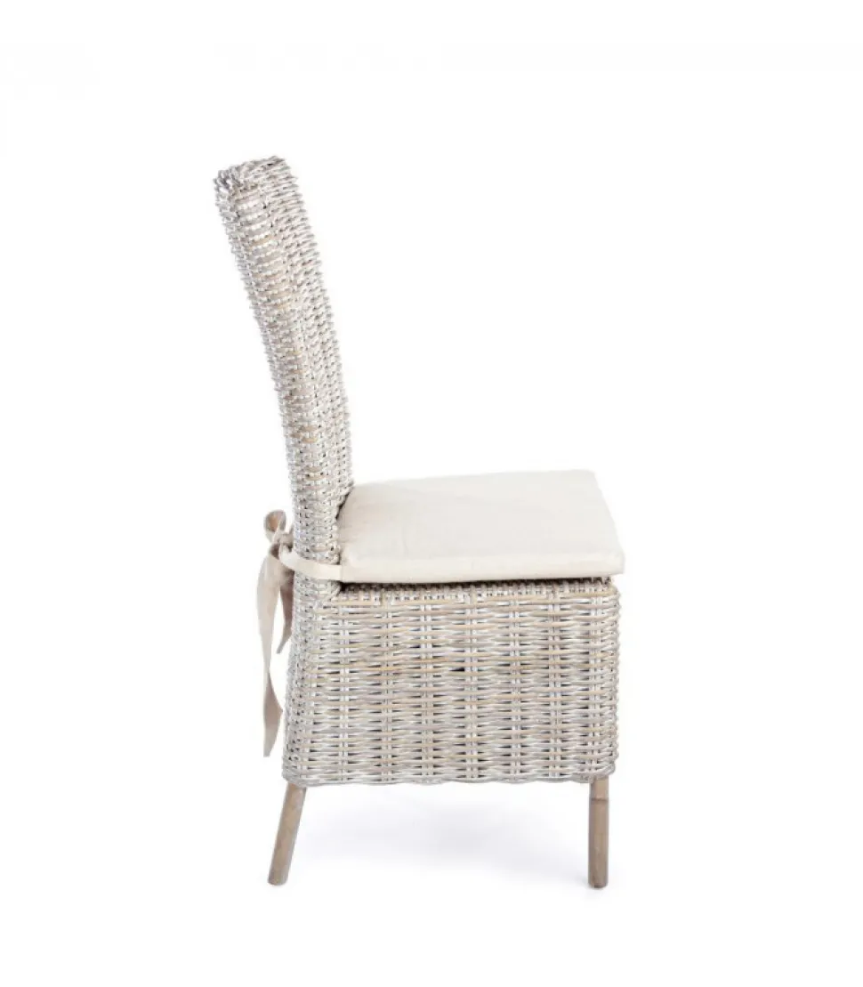 Sedia Isla Struttura In Rattan