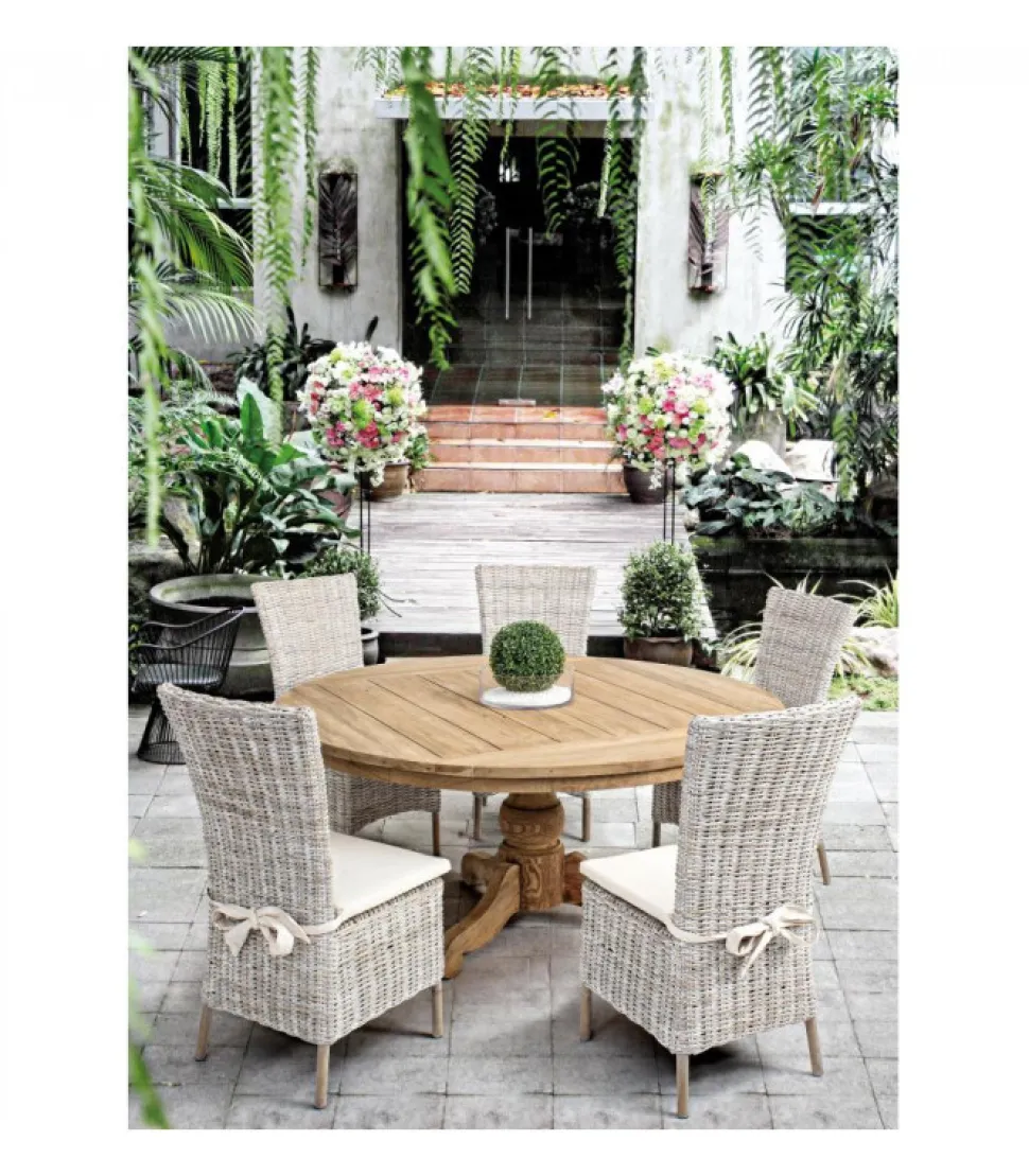 Sedia Isla Struttura In Rattan