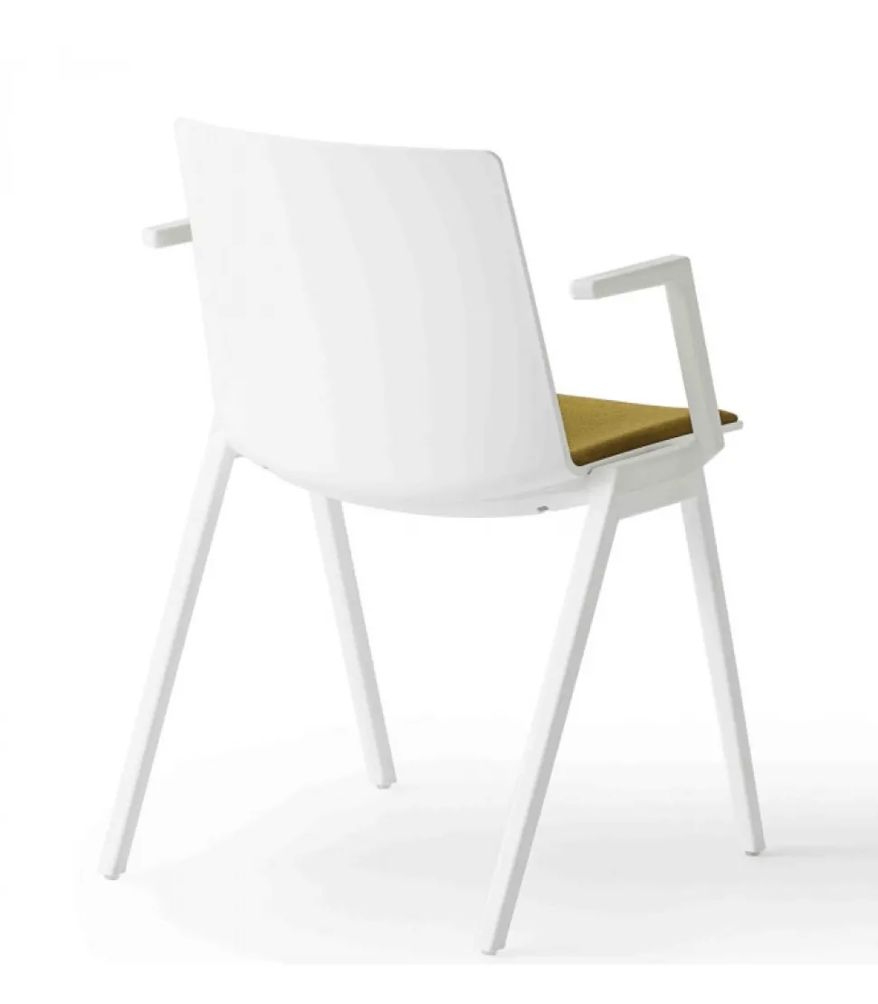 Sedia Jubel Iv Accessoriabile Di Cuscino E Braccioli.