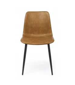 Sedia Kyra Pu Cuoio Vintage