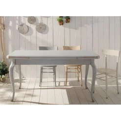 Sedia Legno 732 In Finitura Shabby Chic