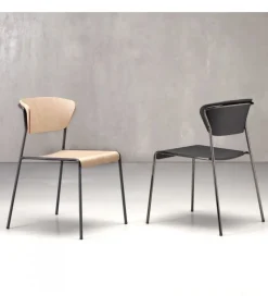 Sedia Lisa, Progettata E Realizzata In Italia Da Scab Con Materiali Italiani.