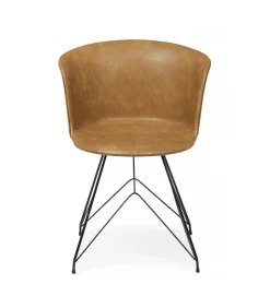 Sedia Loft Pu Cuoio Vintage