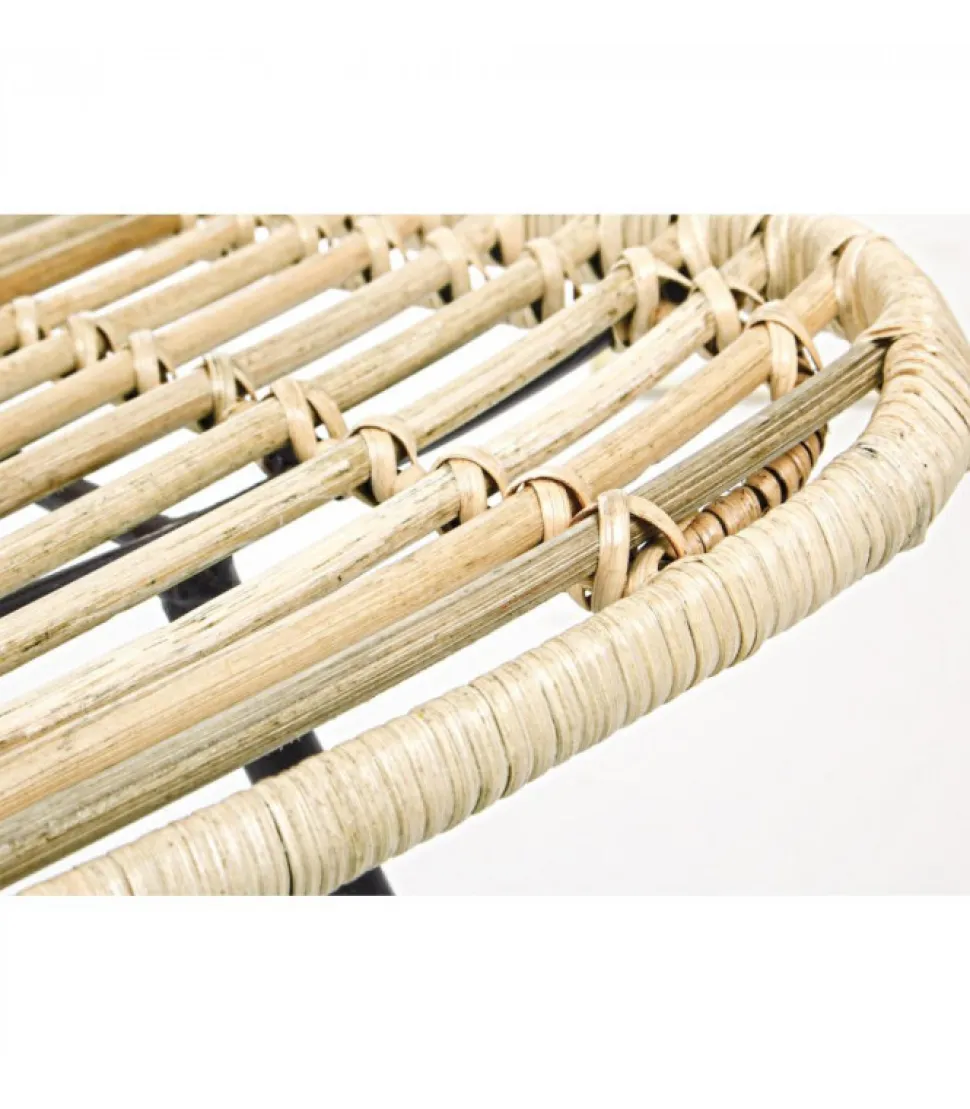 Sedia Lorena Struttura In Rattan
