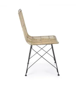 Sedia Lucilla Kibu Nat Struttura In Rattan