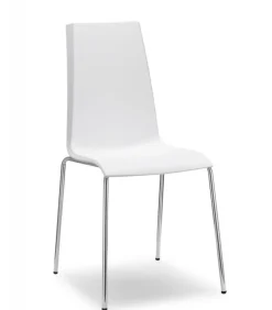 Sedia Mannequin Di Scab, Con Gambe In Acciaio Cromato E Scocca In Tecnopolimero. E Impilabile.