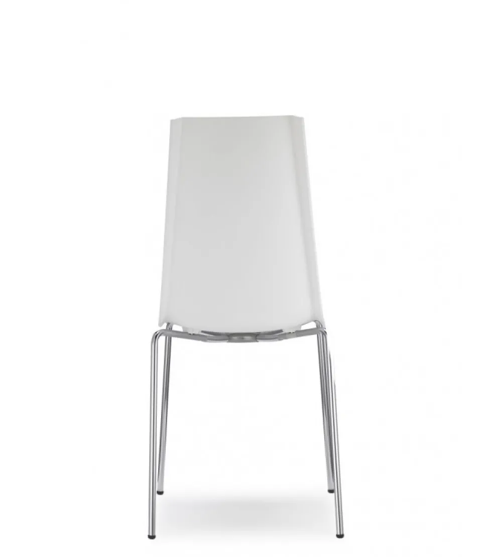 Sedia Mannequin Di Scab, Con Gambe In Acciaio Cromato E Scocca In Tecnopolimero. E Impilabile.