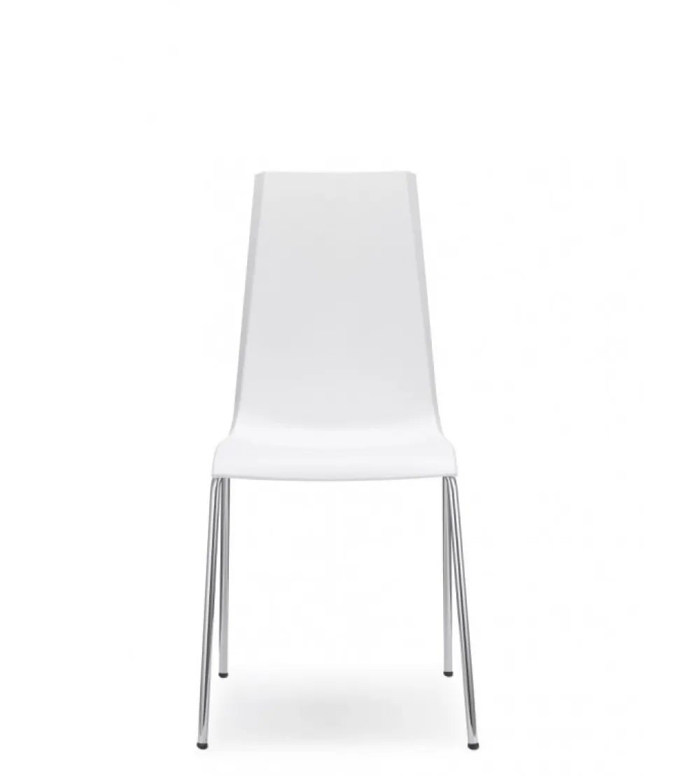 Sedia Mannequin Di Scab, Con Gambe In Acciaio Cromato E Scocca In Tecnopolimero. E Impilabile.