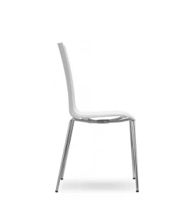 Sedia Mannequin Di Scab, Con Gambe In Acciaio Cromato E Scocca In Tecnopolimero. E Impilabile.