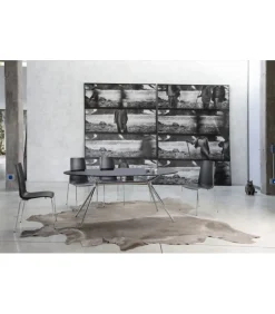 Sedia Mannequin Di Scab, Con Gambe In Acciaio Cromato E Scocca In Tecnopolimero. E Impilabile.