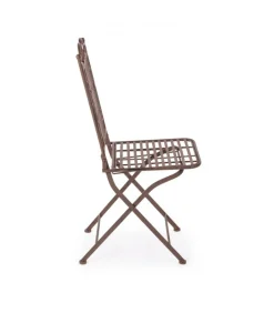 Sedia Melanie Marrone