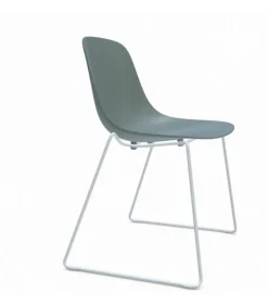 Sedia Monoscocca In Politropilene Colorato