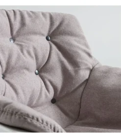 Sedia More Con Struttura In Metallo A 4 Gambe.