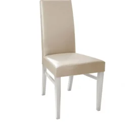 Sedia Penelope Imbottita E Con Schienale Alto