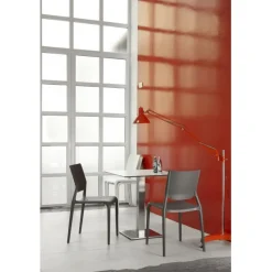 Sedia Per Outdoor Sirio Di Scab, Realizzata In Italia In Tecnopolimero, Disponibili 5 Colori.