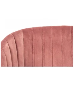 Sedia Queen Velvet Blush