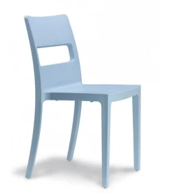 Sedia Sai 2275 Di Scab, Realizzata In Italia In Tecnopolimero, Disponibile Anche Ignifuga.