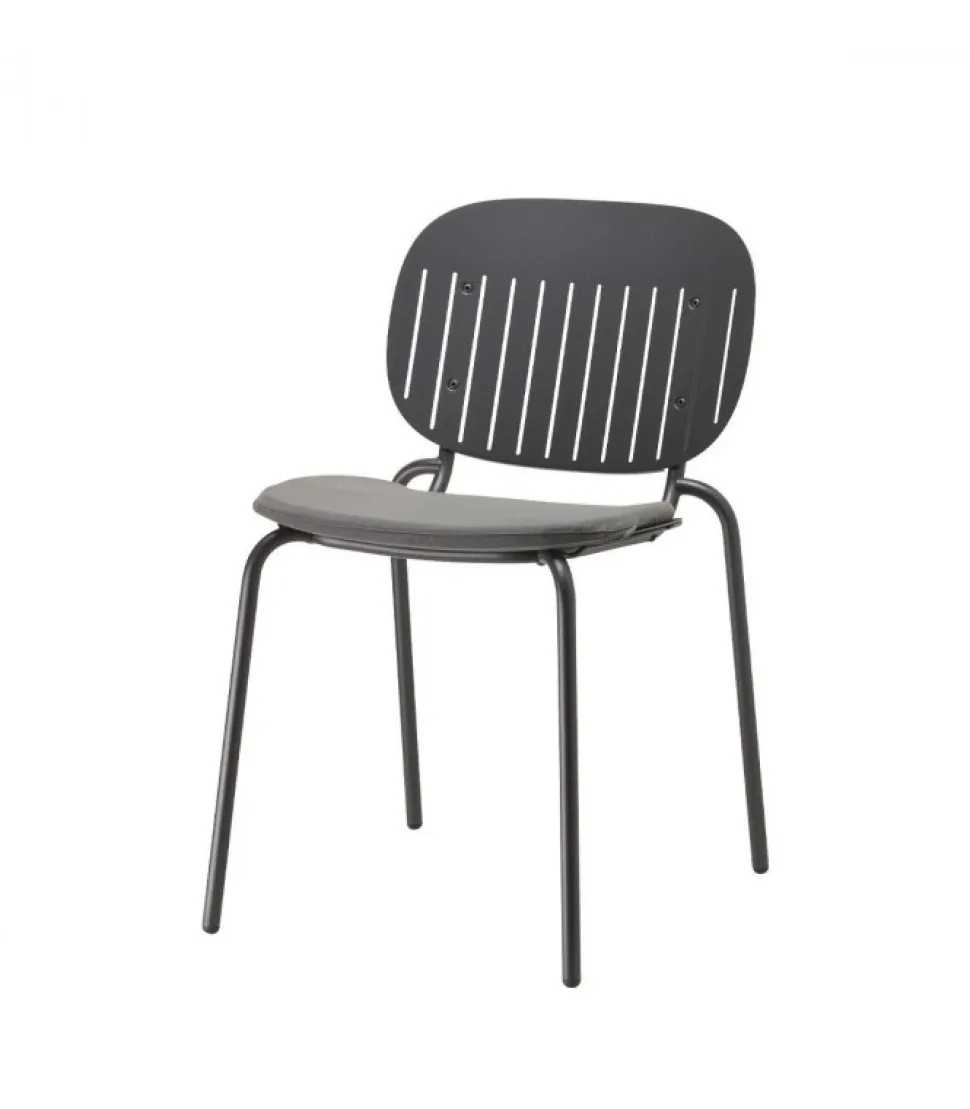 Sedia Si-Si Barcode Di Scab, Realizzata Interamente In Italia In Acciaio Zincato E Verniciato.