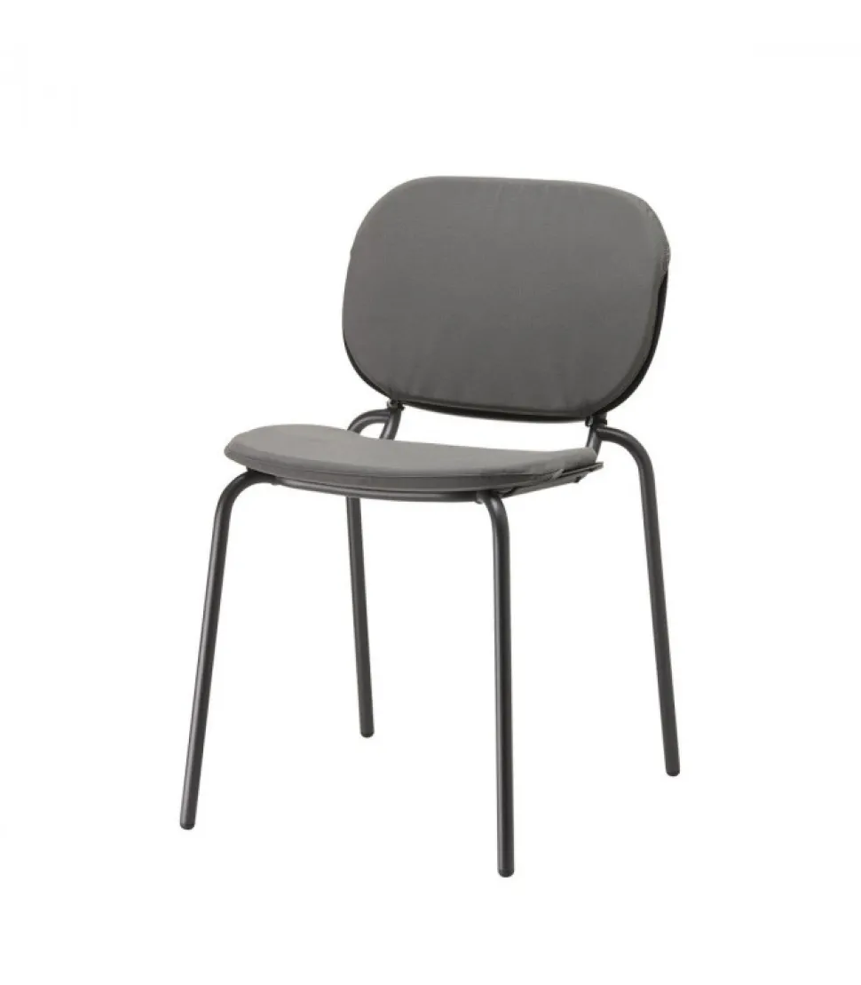 Sedia Si-Si Barcode Di Scab, Realizzata Interamente In Italia In Acciaio Zincato E Verniciato.