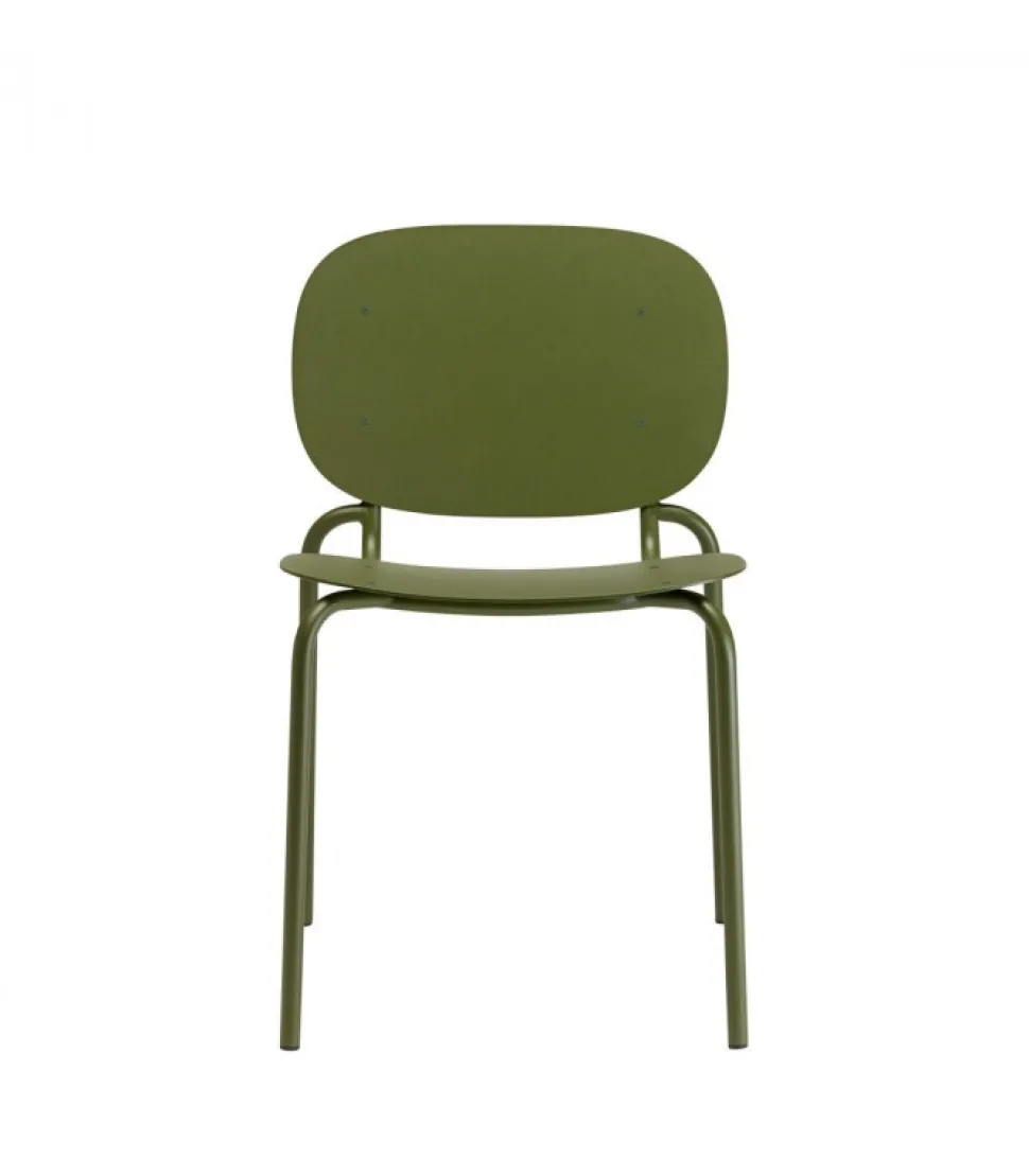 Sedia Si-Si Di Scab, Realizzata In Italia Con Materiali Per L'Utilizzo Outdoor, Certificata Da Catas.