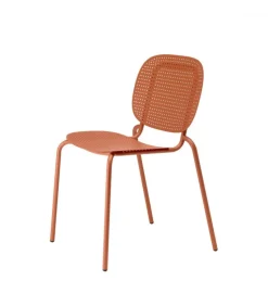 Sedia Si-Si Dots 2505, Realizzata Interamente In Acciaio Zincato E Verniciato Per L'Outdoor.